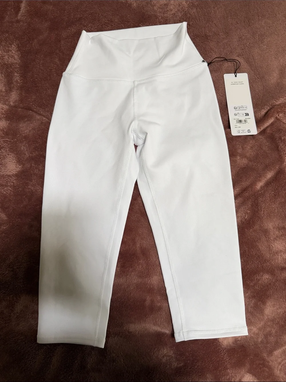 ALO Yoga Women's White High-Rise Leggings
